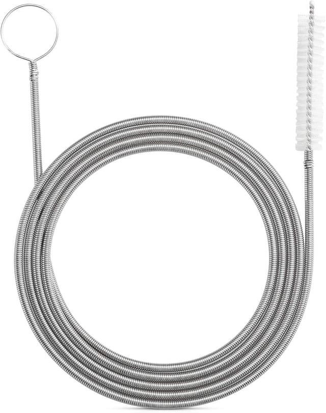 Aougo - Flexible Reinigungsbürste für Versorgungsschlauch (1,6 m)