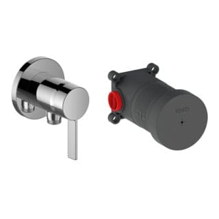Ixmo Pure Einhebel-Brausemischer Set up mit - Keuco