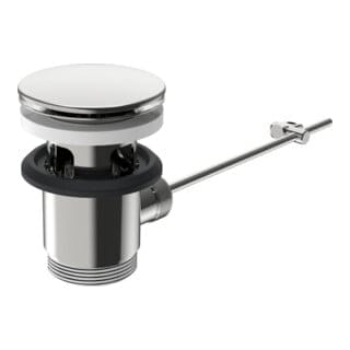 Ablaufgarnitur, 63 mm Durchmesser, chrom, 59911441 - Hansa