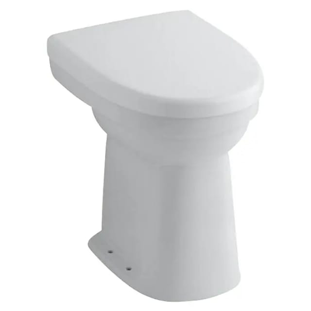 Geberit Renova Nr. 1 Comfort Stand-WC Flachspüler, erhöht, 6 l,