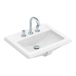 Villeroy&boch - Siphons - Waschbecken SiphonEasy Access mit Ventil Push Open, Chrom 92198800