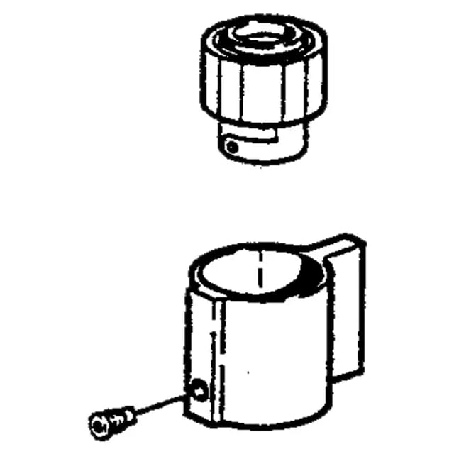 Oberteil mit Griff chrom 59911780 - Hansa
