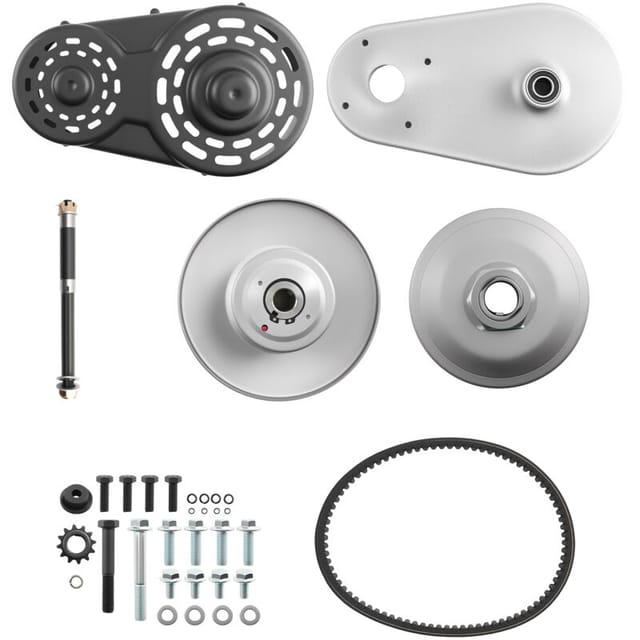40 Series Torque Converter Driver Driven Clutch Kit Go Kart Pulley 9HP-16HP NewGo Kart Torque Converter Kit 40 Series Clutch Pulley Driver for all