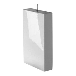 Starck 1 - Aufsatzspülkasten 39x13 cm, Weiß, Spülkasten, Anslchuss links, Spülen 6 l 8727100005 - Duravit