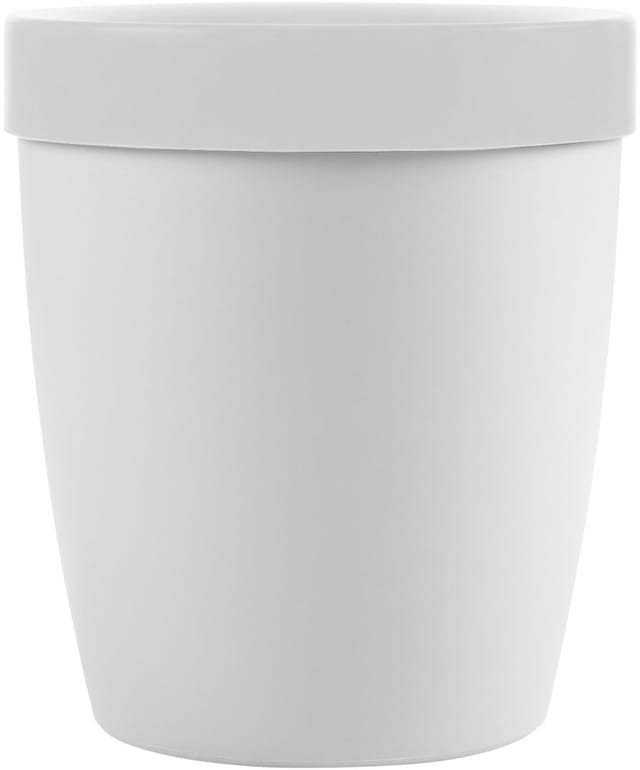 Tiglo Tischabfalleimer 1,5 l weiß 14 x 14 x 22 cm Tischabfalleimer - Sunware