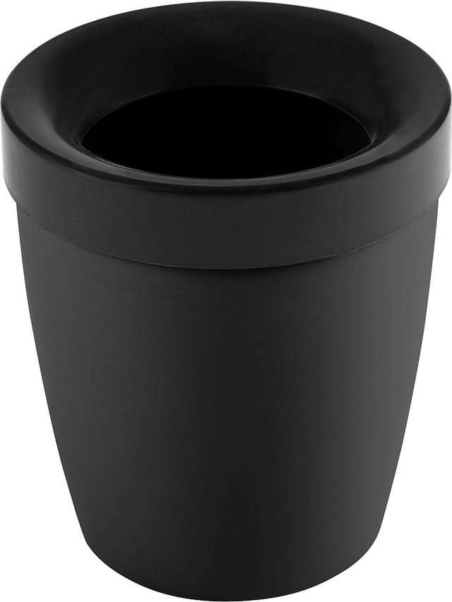 Tiglo Tischabfalleimer 1,5 l schwarz 14 x 14 x 22 cm Tischabfalleimer - Sunware