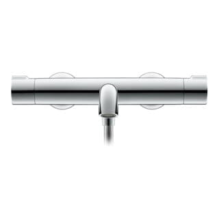 C.1 Wannenthermostat Aufputz, Chrom Hochglanz, Ausladung 109mm, 20l/min, S-Anschlüsse, 1/2', Normalstrahl - Duravit