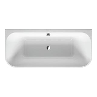 Happy D.2 Badewanne, Vorwandversion, angeformte - Duravit