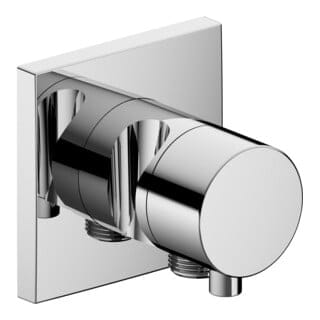 Ixmo - Unterputz-Sperr- und Umschaltventil, für 2 Ausgänge, mit Anschluss der Dusche und Wandbrausehalter, Chrom 59557011202 - Keuco