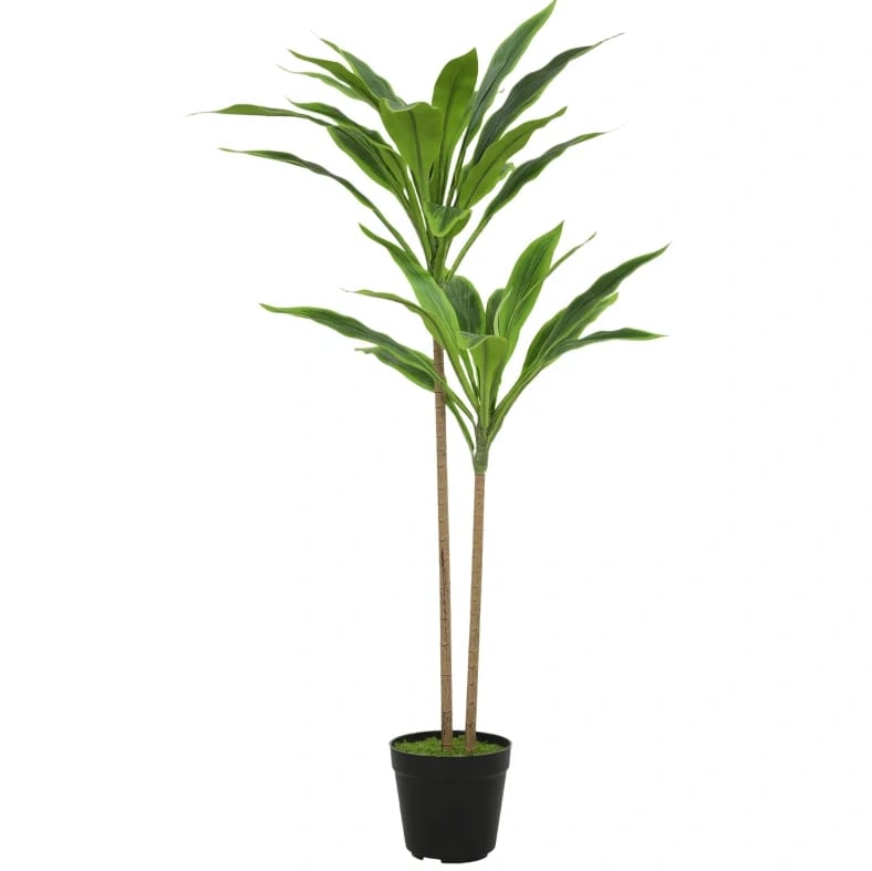 Künstlicher Cordyline-baum Im Topf 90 Cm Mit 29 Realistischen Blättern