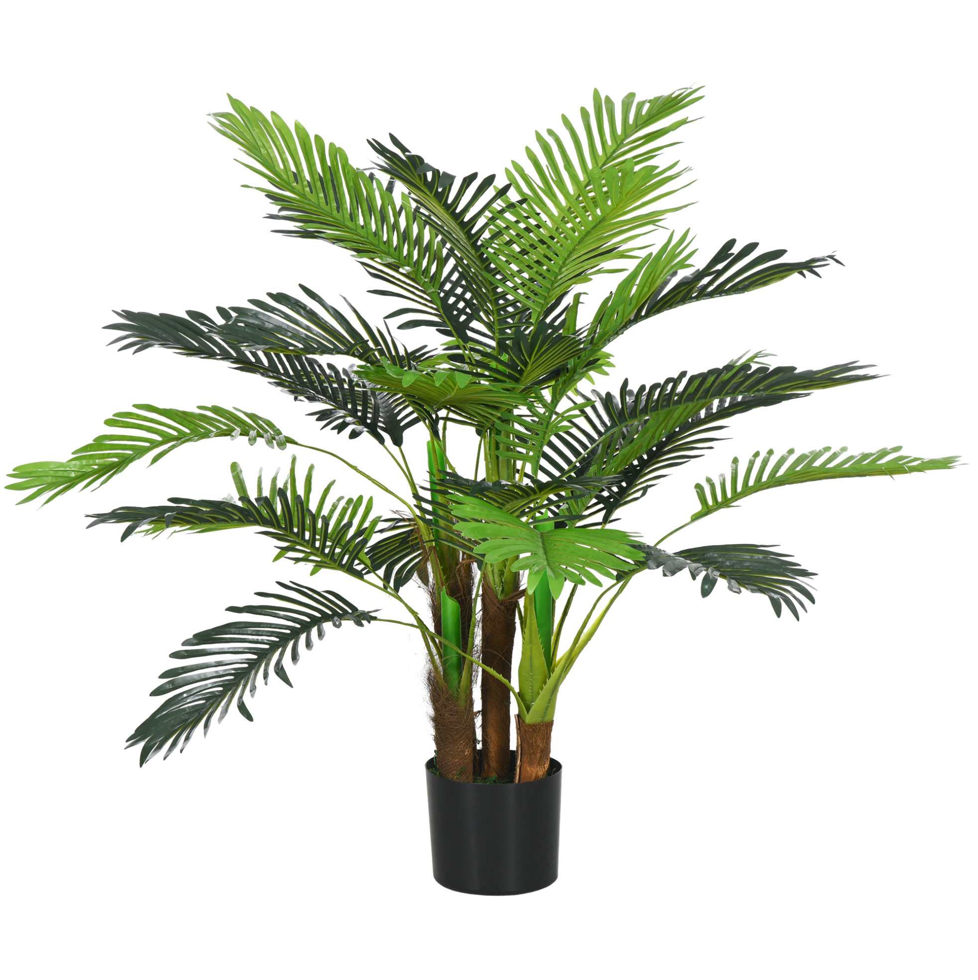 Künstliche Palme 100 Cm Aus Kunststoff Mit Stabilem Topf