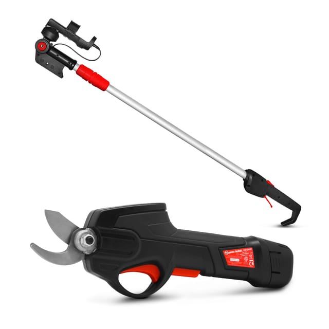 Akku-Astschere 7,2 V Lithium mit Teleskopstange - Elem Garden