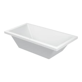 Starck Rechteck Badewanne, Einbauversion, 2 - Duravit