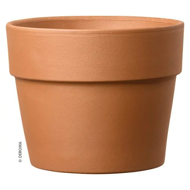 Vase Perfetto Cotto Ø24cm Rot - Deroma