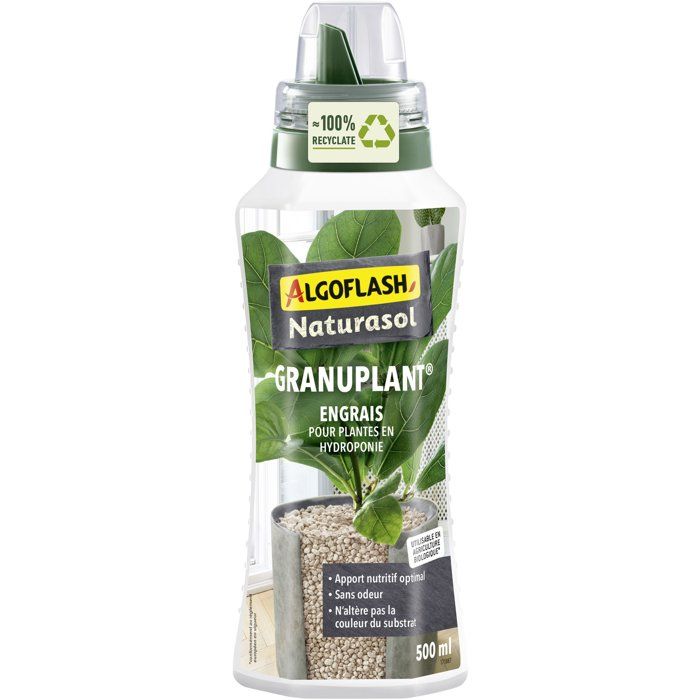 Flüssigdünger - Algoflash Naturasol - Granuplant - 500 Ml