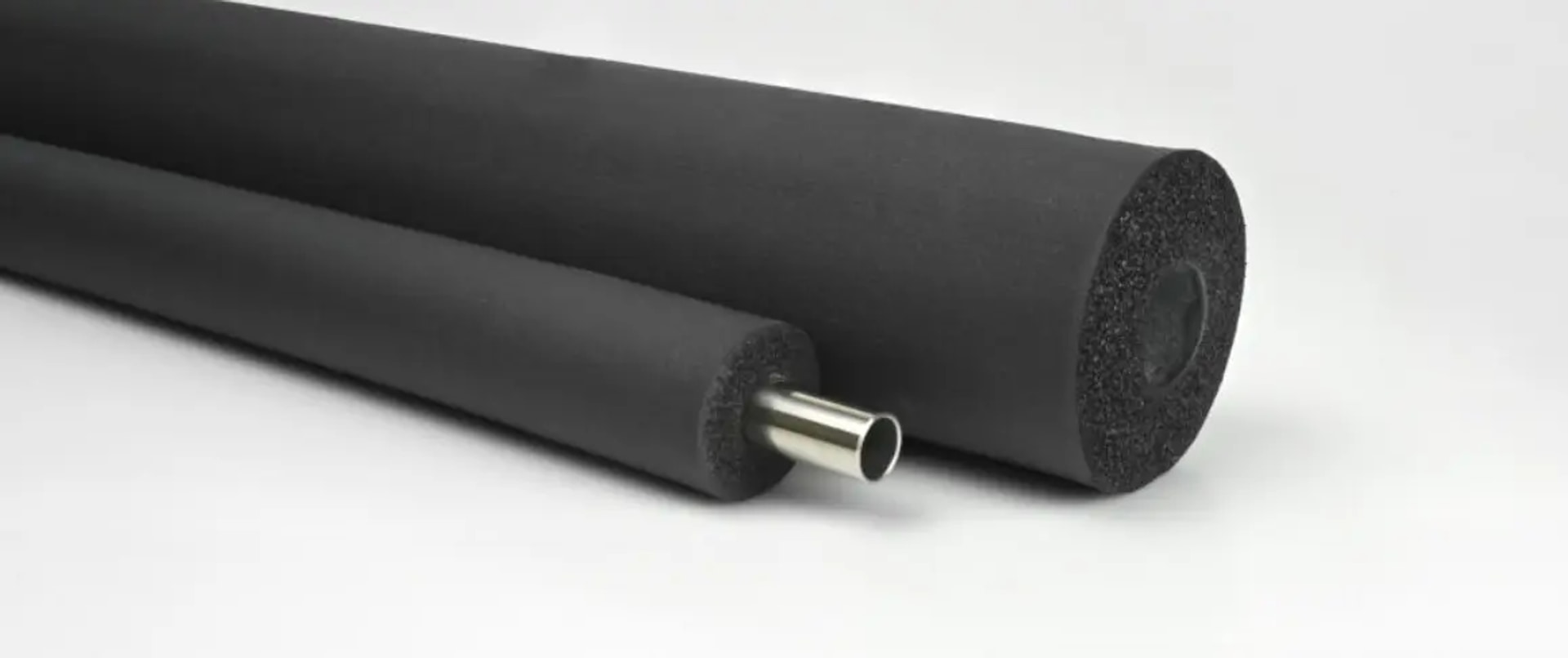 Aeroflex® Sh Pipe Insulation, Pipe Lagging - 2m, Flexible Insulation Material From Closed-cell Foam Rubber Base, Black - 18 X 20 Mm
