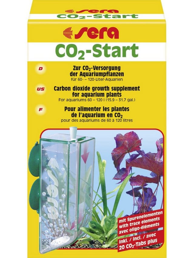 Sera Dünger für Aquarienpflanzen CO2-Start 1 Stück Aquariumdünger