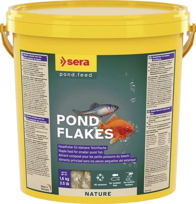 Pond Flakes Nature 10 l Flocken - Sera