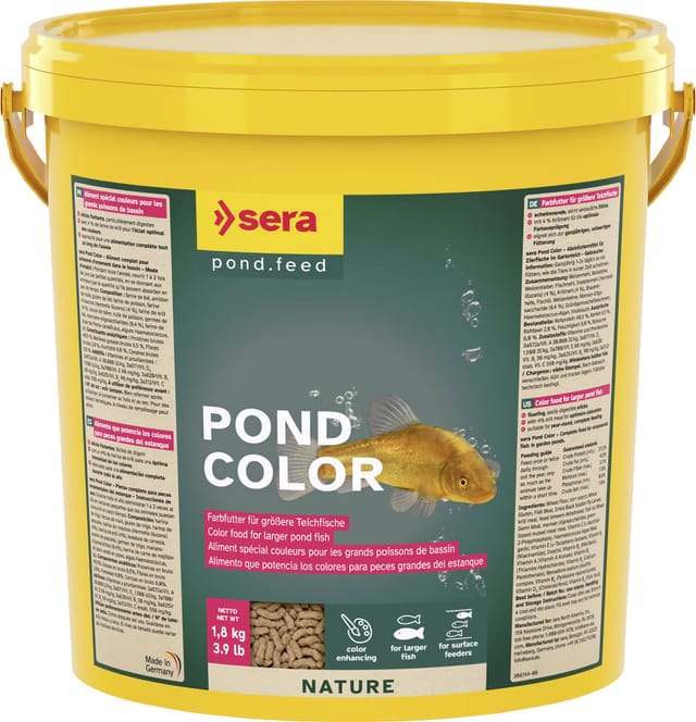 Sera Pond Fischfutter Teich Color 10 L Teichfutter