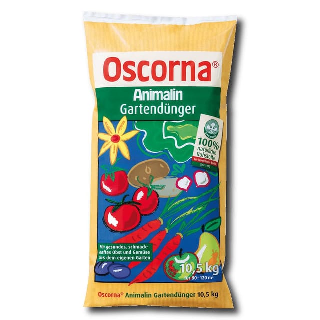 Oscorna - Animalin Gartendünger 10,5 kg Universaldünger Gemüsedünger Blumendünger