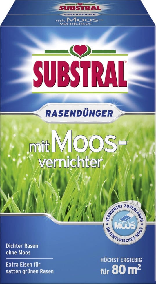 Substral - Rasendünger plus Moosvernichter 2,8 kg Rasendünger