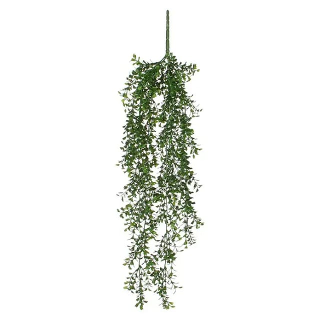 Mica Decorations - Mica künstlicher Buchsbaum Hängend grün 74 cm Dekoblumen
