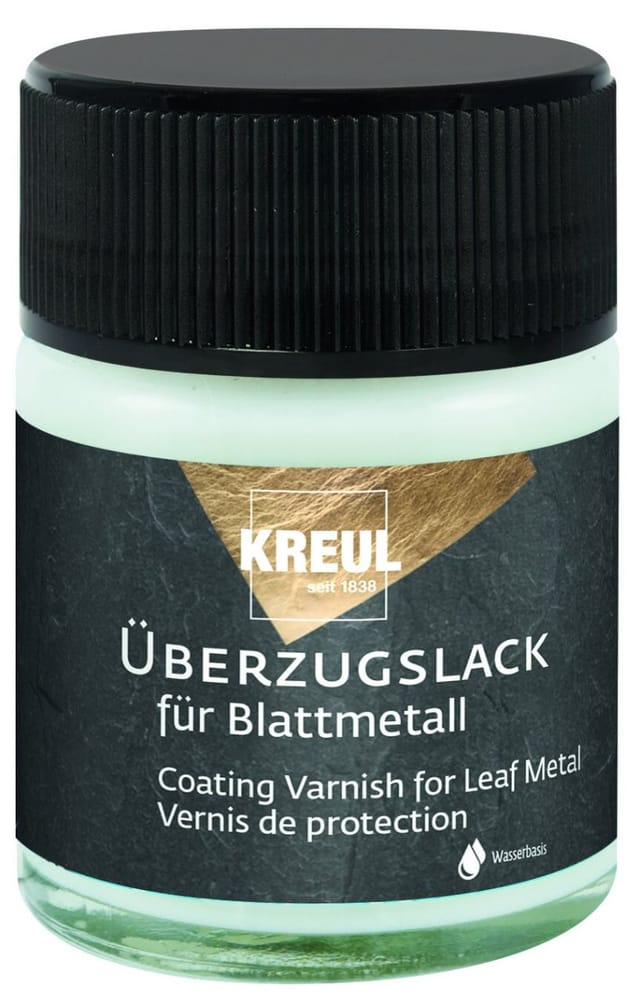 Berzugslack für Blattmetall 50 ml Bastelfarbe - Kreul