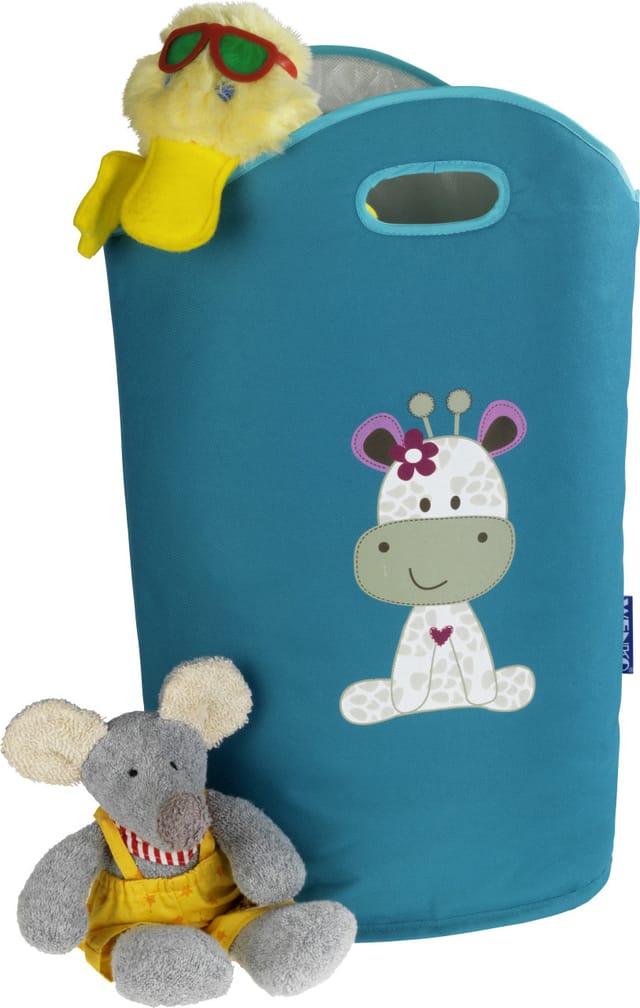 Wenko Wäschesammler Kids Greta 24 l, petrol Wäschesammler