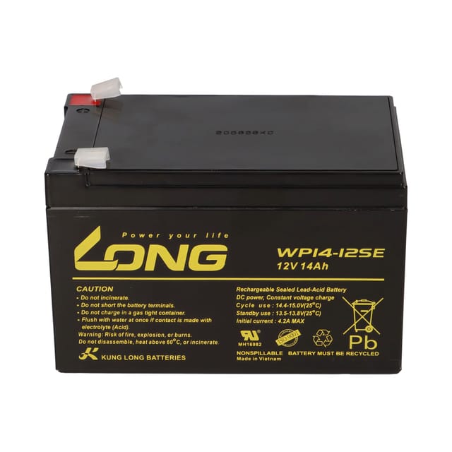 Kunglong - Akku kompatibel Rasenroboter 24V 2x 12V 14Ah agm Blei Vlies wartungsfrei