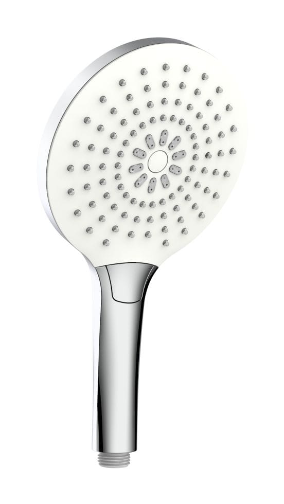 Primaster - Handbrause 3 Strahlarten Water Power chrom-weiß wassersparend Handbrause