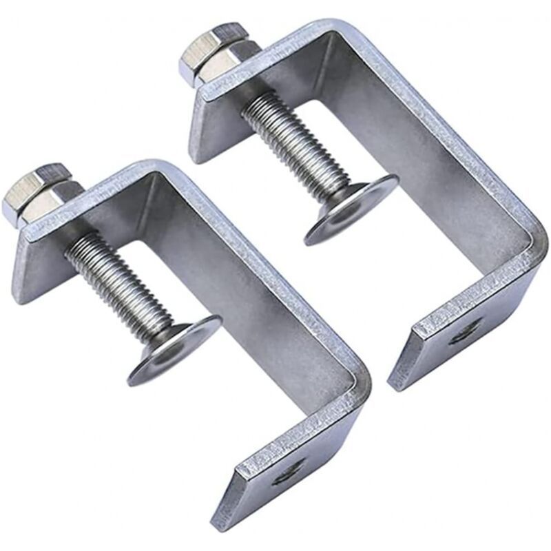 C-klemme Aus Edelstahl (304) – 65 Mm Öffnung – 35–60 Mm Spannbereich – Für Holzbearbeitung Und Schweißen