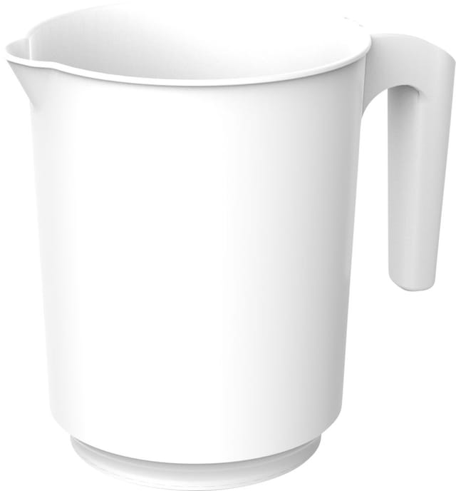 Rotho - Rührbecher Fresh 1,5 l weiß 18,5 x 13,3 x 17 cm (l x b x h) Rührbecher