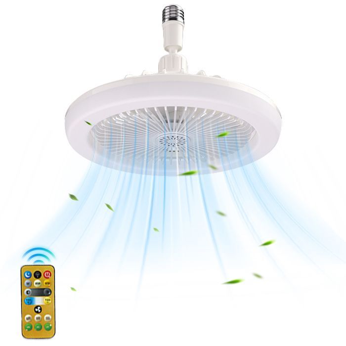 Led-deckenventilator – 3 Geschwindigkeitsstufen – 3 Helligkeitsstufen – Fernbedienung – Leise – Ventilator Mit Duftlicht