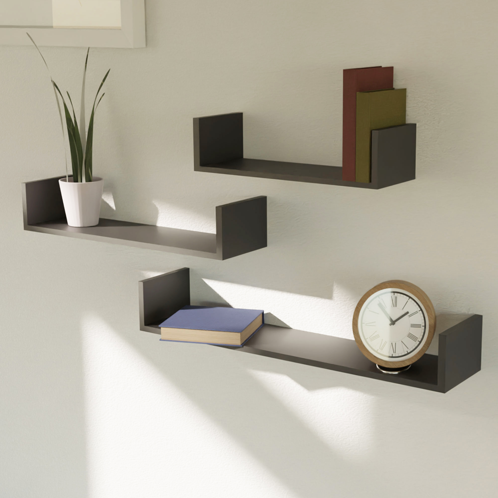 Inda-exclusiv - 3er Set Wandregal-DWR113-var