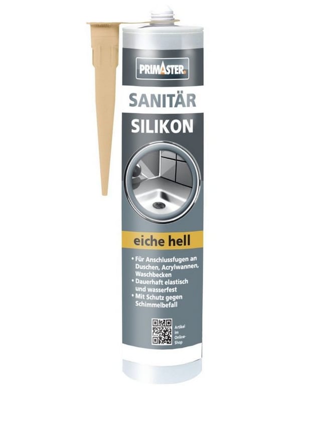Sanitär Silikon eiche hell 310 ml Silikon - Primaster