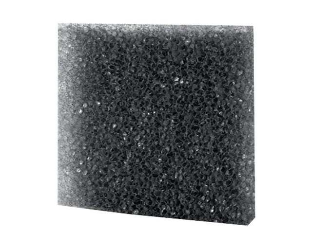 Filterschaum grob, 50x50x2 cm, schwarz - Hobby