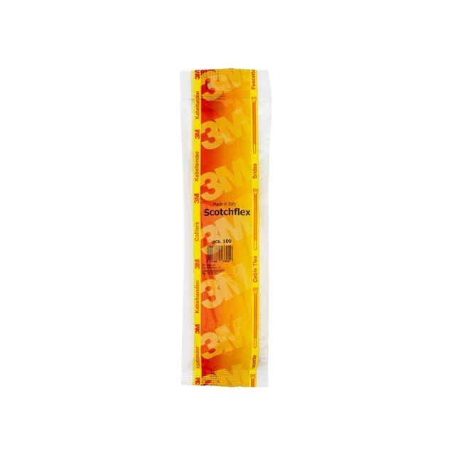 3M - Scotchflex Kabelbinder-Pack fs 200 b-c 3,5mm x 200 mm (100 Stück) Weiß