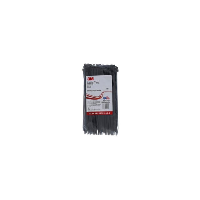 Scotchflex 3M Kabelbinder-Pack für den Außenbereich FS 100 AWC C-C 2,5mm x 100 mm (100 Stück) Schwarz