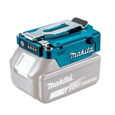 Akku-Adapter 14,4V/18V für Akku-Heizwesten/Heizjacken - Makita