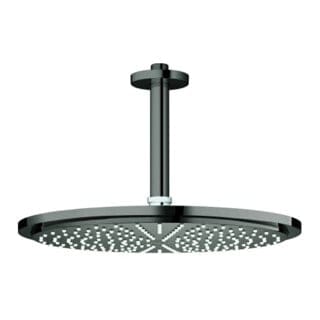 Grohe Rainshower Cosmopolitan - Kopfbrause 310, Ausladung 14 cm, 1 Strahl, Hard Graphite 26067A00