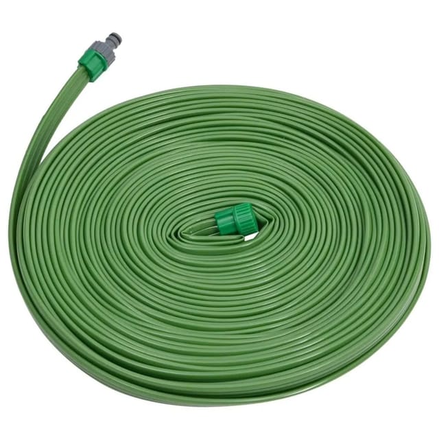 Sprinklerschlauch Grün 22,5 m PVC vidaXL