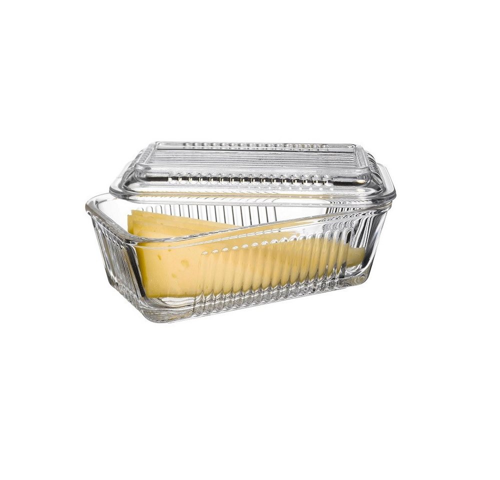 Dajar Butterdose, 17 cm x 10 cm Transparent - Pasabahce Bild 4