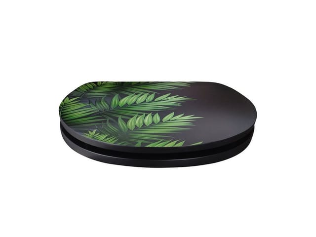 Primaster - WC-Sitz mit Absenkautomatik Palme schwarz Toilettensitz