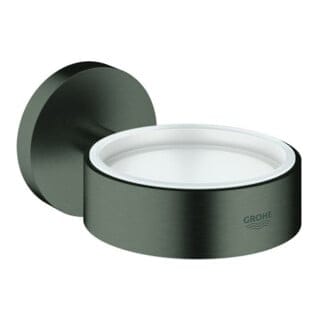 Essentials - Halter für Becher / Seifenspender, Hard Graphite gebürstet 40369AL1 - Grohe