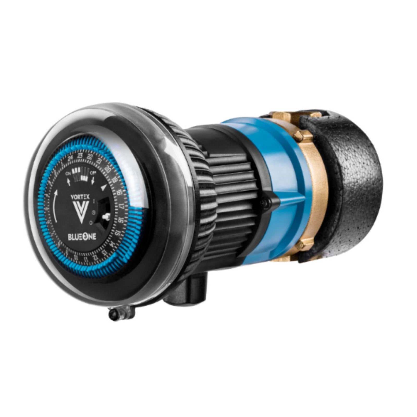 Sanitär-umwälzpumpe Mit Nassem Rotor Aus Messing Und Zeitschaltuhr, Gewinde R 1/2" – Dab Bwo 155 R Zm