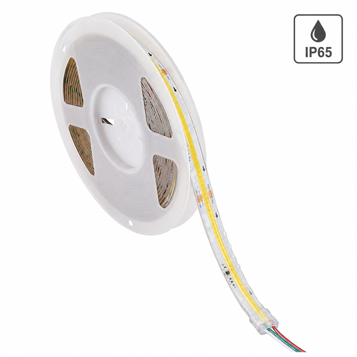 Digitale Cob Led-streifen Ic 2811 12w/m 24vdc Ip65 6000k Rolle 5m