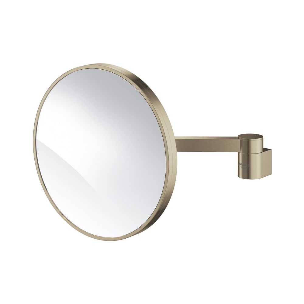 Grohe Selection Kosmetikspiegel, Nickel Gebürstet