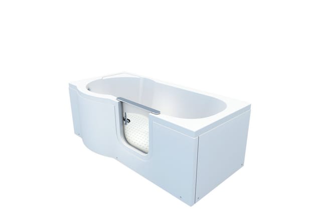 Acquavapore - Seniorenwanne mit Tür S12-R Badewanne 85x170cm ohne Armatur