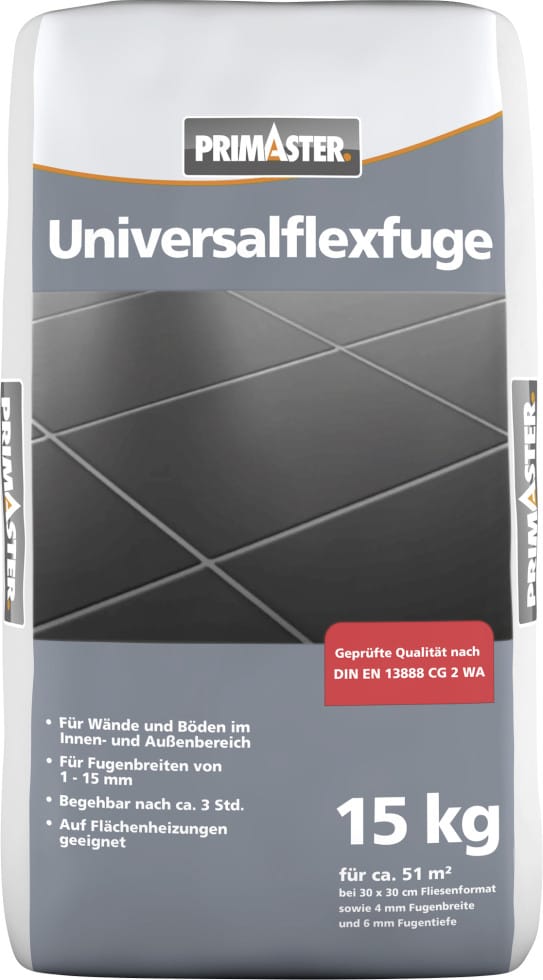 Primaster - Universalflexfuge Flexfugenmörtel Fugenmörtel Flexfuge Innen Außen