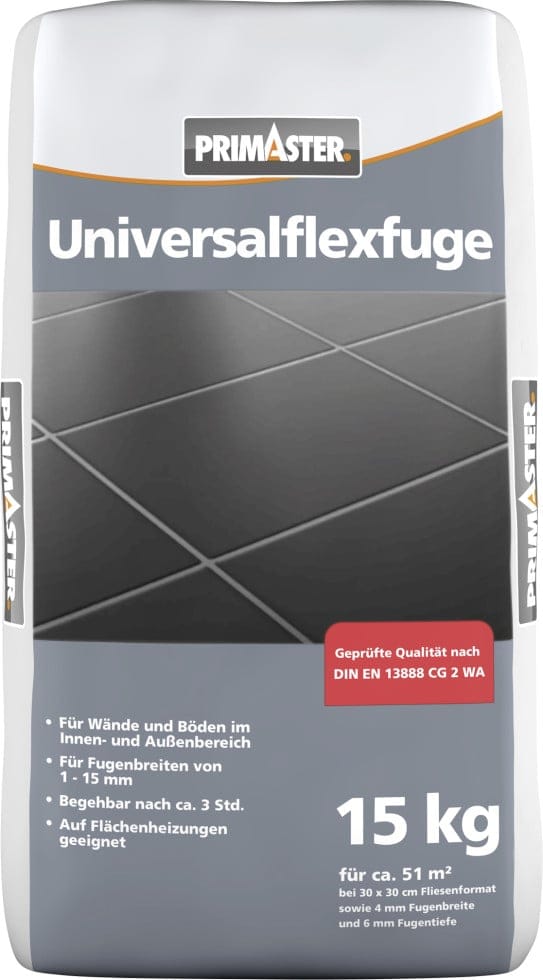 Primaster - Universalflexfuge Flexfugenmörtel Fugenmörtel Flexfuge Mörtel